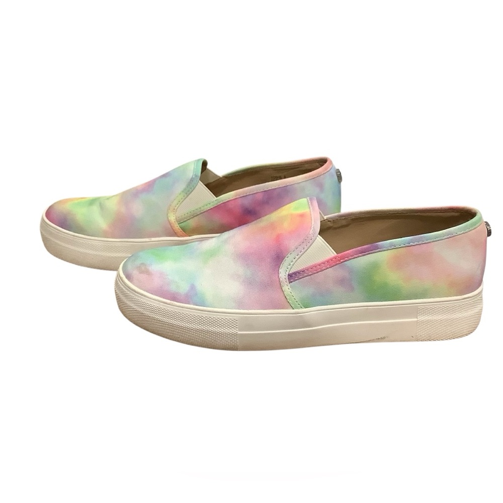 Steve Madden Toshe Colorful Tie-Dye Slip-On Sneakers Size 9